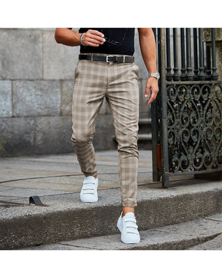K-AROLE™️ Trendiga svartbelagda jeansjeans för män