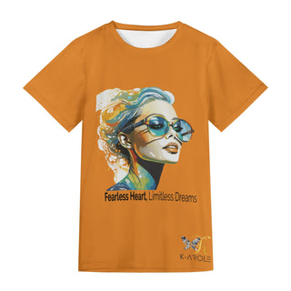 Tee shirt women Fearless heart - K-AROLE