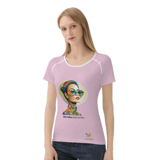 Fearless Heart, Limitless Dreams K-AROLE Womens  T shirt - K-AROLE