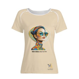 Fearless Heart, Limitless Dreams K-AROLE Womens  T shirt - K-AROLE