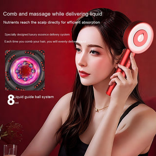 Fluffy Comb Scalp Massager Infrared Hair Care And Beauty Getting Rich Jewelry Store