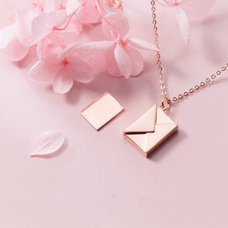 K-AROL™Elegant Origami Paper Pendla halsband för kvinnor - Minimalistisk Geometrisk smycken gåva