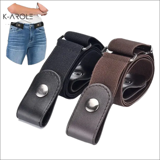 Buckle-Free Belt for Jean Pants,Dresses,Fashion No Buckle Stretch Elastic Waist Belt for K-AROLE