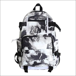 Captivating K-AROLE Graffiti Backpack - Express Your Unique