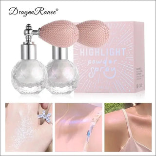 Dreamy Floral Perfume Atomizer with Elegant Glass Bottle - K - AROLE