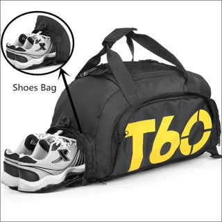 Durable T60 Sports Gym Duffel Bag