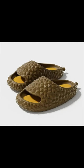 Durian Slippers Unique Design Peep-toe Home Shoes Cute