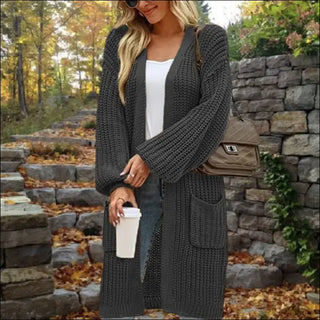 European And American Loose Lantern Sleeve Sweater