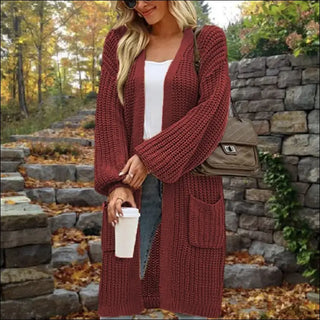 European And American Loose Lantern Sleeve Sweater