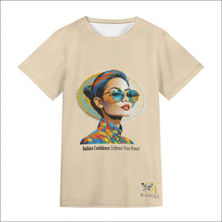 Fearless Heart Limitless Dreams K-AROLE Womens T shirt