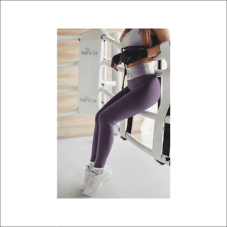 Flattering Women’s High-Performance Purple Leggings