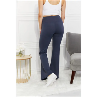 Full Size Taking Leaps Active Flare Yoga Pants