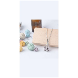 K-AROLE™️ Aromatherapy Necklace with Diffuser Pendant