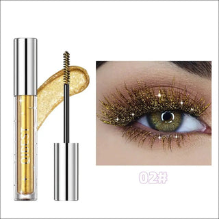 K - AROLE Diamond Glitter Mascara - Dramatic Long - Lasting Curl & Shine - K - AROLE