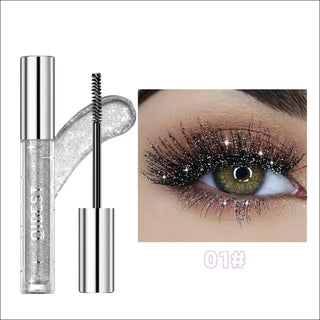 K - AROLE Diamond Glitter Mascara - Dramatic Long - Lasting Curl & Shine - K - AROLE