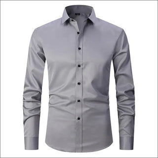 K-AROLE™️ Elegant Men’s Long-Sleeve Dress Shirt