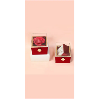 K-AROLE™️ Exquisite Rotating Rose Gift Box - Enchanting