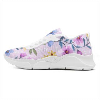 Stylish and supportive training shoes from K-AROLE, featuring a floral print design and a comfortable, lightweight construction for an elevated workout experience.