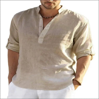 K-AROLE™️ Luxurious Men’s Linen Blend Casual Shirts