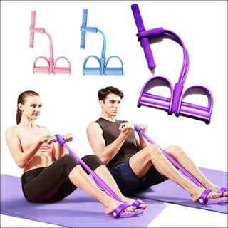 Multifunctional Pedal Resistance Elastic Sit-up Bands