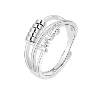 K-AROLE™️ Refined Stainless Steel Layered Ring