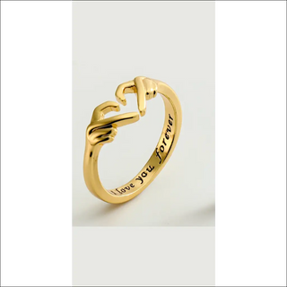 K-AROLE™️ Romantic Heart Hand Hug Fashion Ring