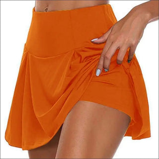 K-AROLE™️™️- Workout Pleated Skorts - orange - dress