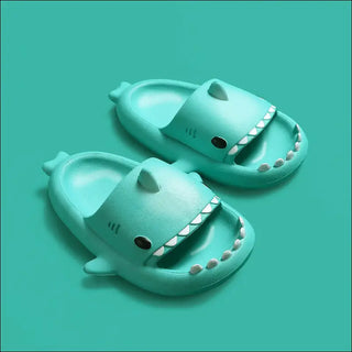 Kids Shark Slippers Non-Slip Soft Bottom Sandals Children