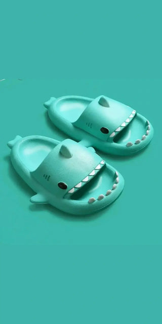 Kids Shark Slippers Non-Slip Soft Bottom Sandals Children