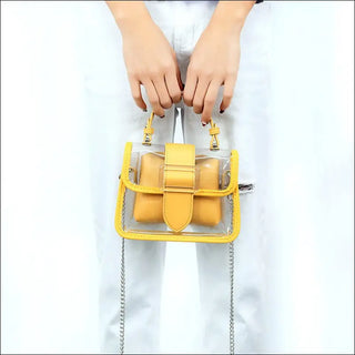 Ladies pvc transparent bag - K - AROLE