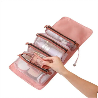 Medium Polyester Cosmetic Bag | Trendy Design | 4-Piece Set | Shop Now! K-AROLE