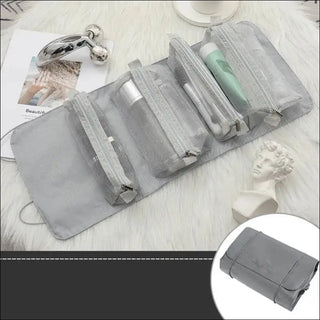 Medium Polyester Cosmetic Bag | Trendy Design | 4-Piece Set | Shop Now! K-AROLE