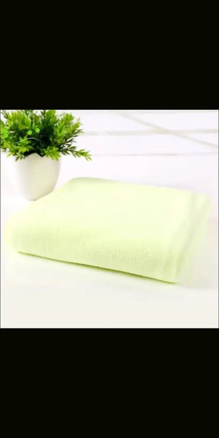 Microfiber bath towel beach - Beige - Bain