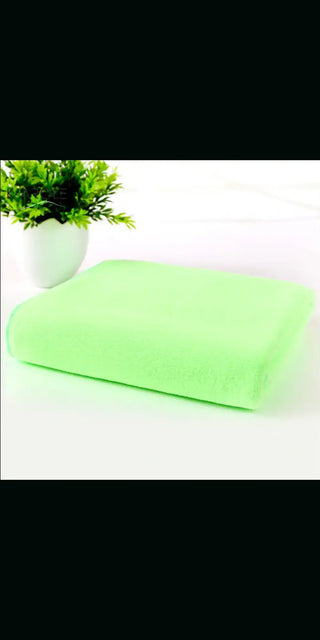 Microfiber bath towel beach - Green - Bain