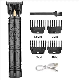 Powerful K-AROLE Electric Hair Clipper for Men - Black