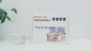 Inflatable Waist Belt Lumbar Traction Device