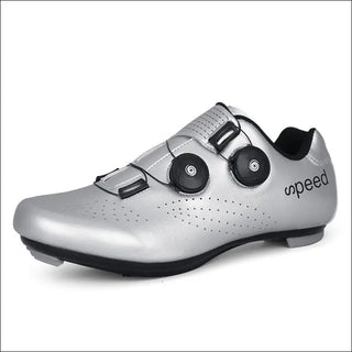 Professional Racing Road Bike Sneakers Colorful Light Breathable Self - locking Shoes - K - AROLE