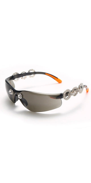 Stay Stylish and Protected with K-AROLE Crystal Sunglasses |