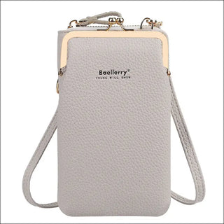 Stylish Mobile Phone Crossbody Wallet - Hands- Versatile