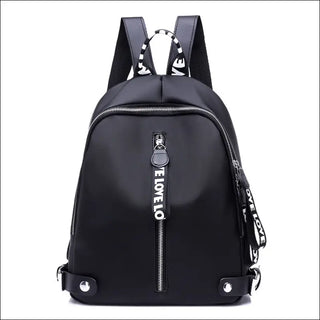 Stylish Nylon Convertible Backpack for Women - bags