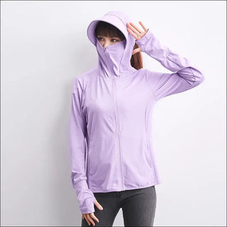 UV Protection Windbreaker Jacket for Outdoor Sports