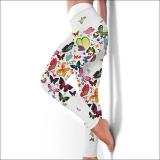 Vibrant Floral K-AROLE Summer Leggings