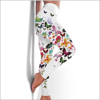 Vibrant Floral K-AROLE Summer Leggings