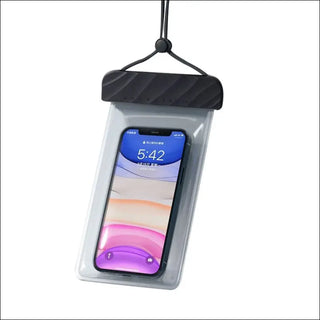 Waterproof Phone Pouch with Clear Touch Screen for Beach