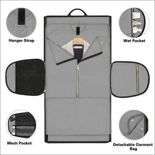 Wear-resistant Folding Storage Garment Suit Bag Crossbody