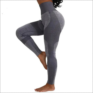 Sleek & Stylish K - AROLE™ High - Waist Yoga Leggings - K - AROLE