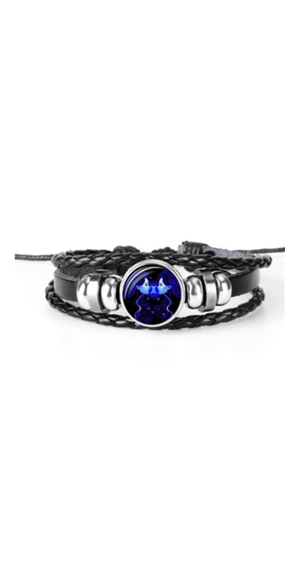 Zodiac Constellation Bracelet Braided Design For Men Women