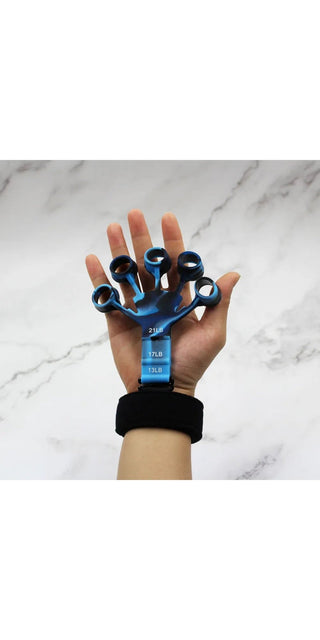 Finger Gripper Exerciser - Durable Hand Strengthener with 6 Resistance Levels, Ideal for Recovery, Rehabilitation, and Improving Grip Strength