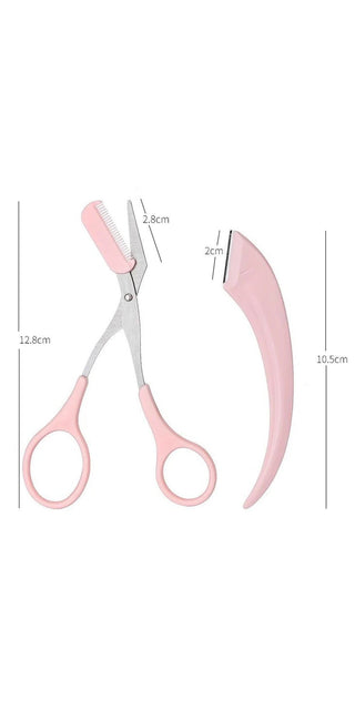 Eyebrow Trimming Knife Set for Women - Precision grooming tools for neat, polished brow shaping.
