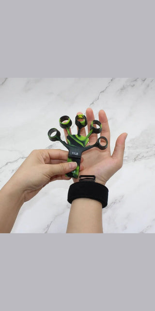 Finger Grip Exerciser with Adjustable Resistance Levels - Handheld Strengthener Tool for Muscle Recovery and Hand Rehabilitation